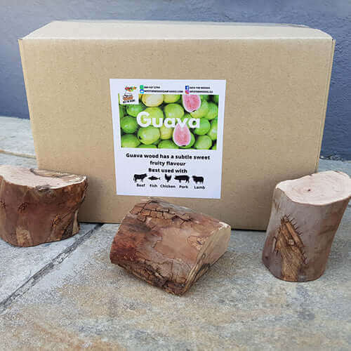 Smoking Wood | Guava Chunks | Sold per Single Box or more - Cape Town Firewood